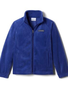 Columbia Blue Full-Zip Fleece Jacket
